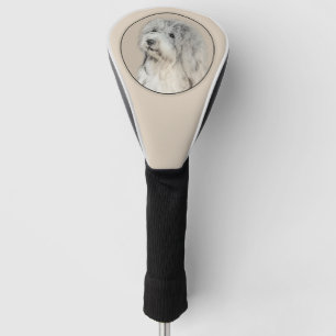 Havanese (Gold Sable) Malerei - Original Hundekuns Golf Headcover