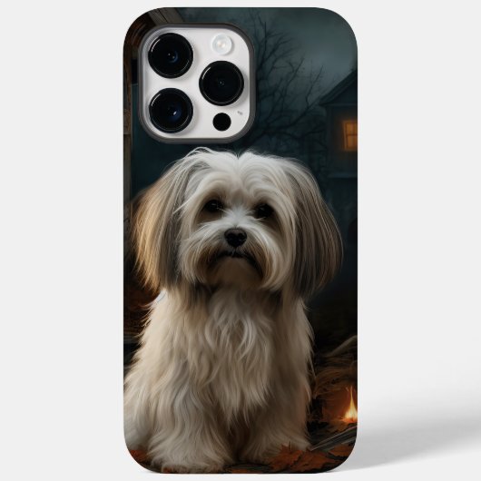 Havanese Halloween Beängstigend Case-Mate iPhone Hülle (Rückseite)