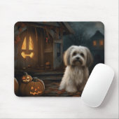 Havanese Halloween Beängstigend Mousepad (Mit Mouse)