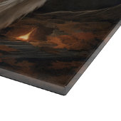 Havanese Halloween Beängstigend Schneidebrett (Ecke)