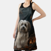 Havanese Halloween Beängstigend Schürze (InSitu)