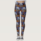 Havanese Halloween Spooky Leggings (Vorderseite)