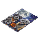 Havanese Halloween Spooky Notizblock (Linke Seite)