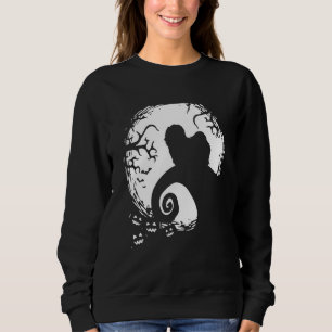 Havanese Halloween unter dem Mondlicht unheimliche Sweatshirt