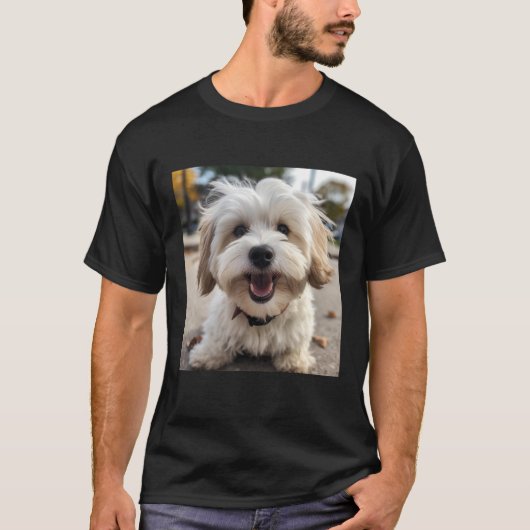 Havanese Happy Havanese T-Shirt (Vorderseite)