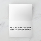 HAVANESE HAT EINEN GROSSEN TAGZEITTAG KARTE (Innenseite)