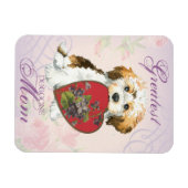 Havanese Heart Mama Magnet (Horizontal)