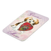 Havanese Heart Mama Magnet (Linke Seite)