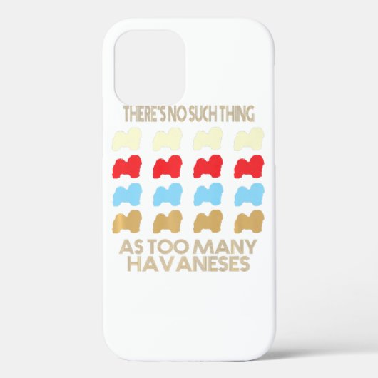 Havanese Hogs Premium Case-Mate iPhone Hülle (Rückseite)