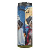 Havanese Hogs Pumpkin Halloween Funny Thermosbecher (Rückseite)