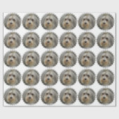 Havanese Hund Geschenkpapier (Flach)