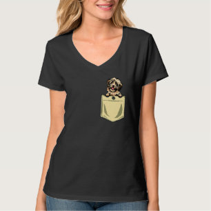 Havanese Hund im Pocketpuppchen T-Shirt