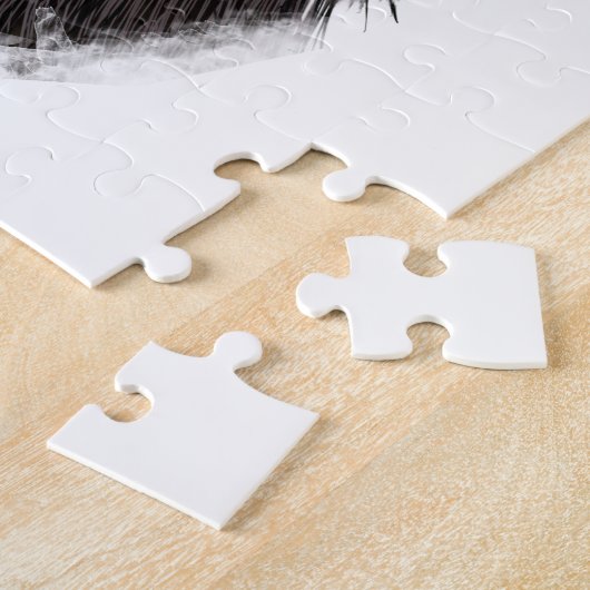 Havanese Hund mit Herz Valentinstag Puzzle (Seite)