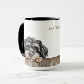Havanese Hund Tasse (Vorderseite Links)