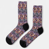 Havanese Hund Valentinstag Socken (Linkes Detail)