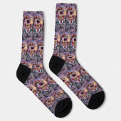 Havanese Hund Valentinstag Socken (Rechts)