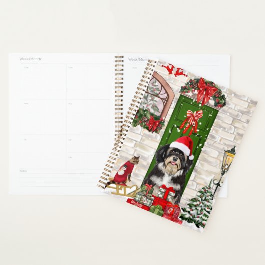 Havanese-Hund-Weihnachten Planer (Anzeige)