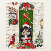 Havanese-Hund-Weihnachten Planer (Vorderseite)