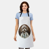 Havanese Hundearzt Schürze (Getragen)