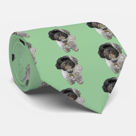 Havanese Hundegeschenk Krawatte (Gerollt)