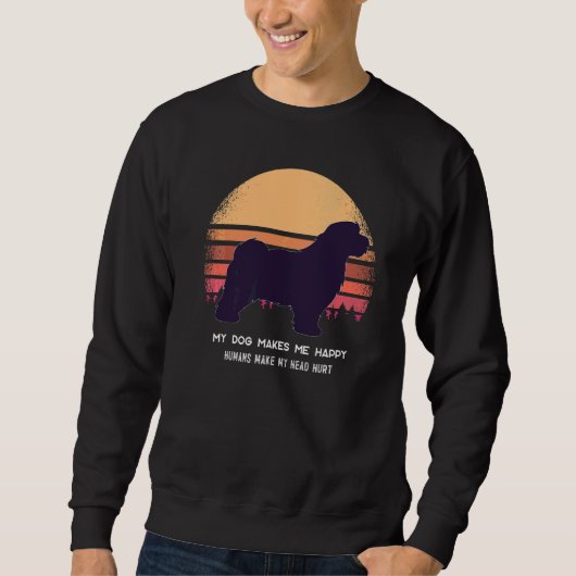 Havanese Hunderasse 25 Sweatshirt (Vorderseite)