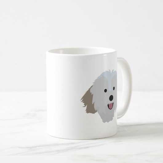 Havanese HundeTasse Kaffeetasse (VorderseiteRechts)
