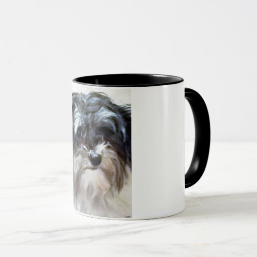 Havanese Hundewecker-Tasse Tasse (VorderseiteRechts)