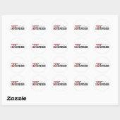Havanese (I-Liebe) Runder Aufkleber (Blatt)