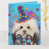 HAVANESE KARTE (Gelbe Blume)