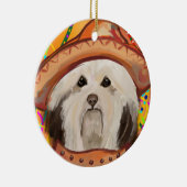 HAVANESE KERAMIK ORNAMENT (Rechts)