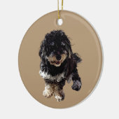 Havanese Keramik Ornament (Links)