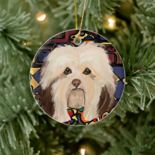 HAVANESE       KERAMIK ORNAMENT