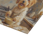 Havanese Kochen in der Küche Schneidebrett (Ecke)