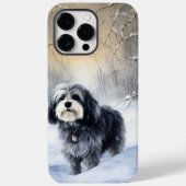 Havanese Let It Snow Weihnachten Case-Mate iPhone Hülle (Rückseite)