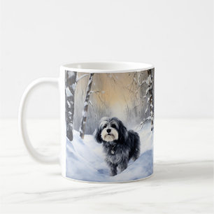 Havanese Let It Snow Weihnachten Kaffeetasse