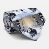 Havanese Let It Snow Weihnachten Krawatte (Gerollt)