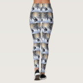 Havanese Let It Snow Weihnachten Leggings (Rückseite)