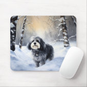 Havanese Let It Snow Weihnachten Mousepad (Mit Mouse)