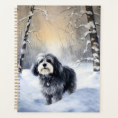 Havanese Let It Snow Weihnachten Planer (Vorderseite)