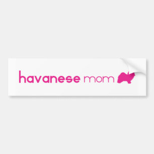 Havanese Mama Autoaufkleber