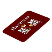 Havanese-Mama Magnet (Linke Seite)