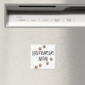 Havanese-Mama Magnet (In Situ (Geschirrspüler))