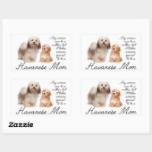 Havanese Mama Stickers (Blatt)