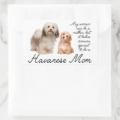 Havanese Mama Stickers (Tasche)
