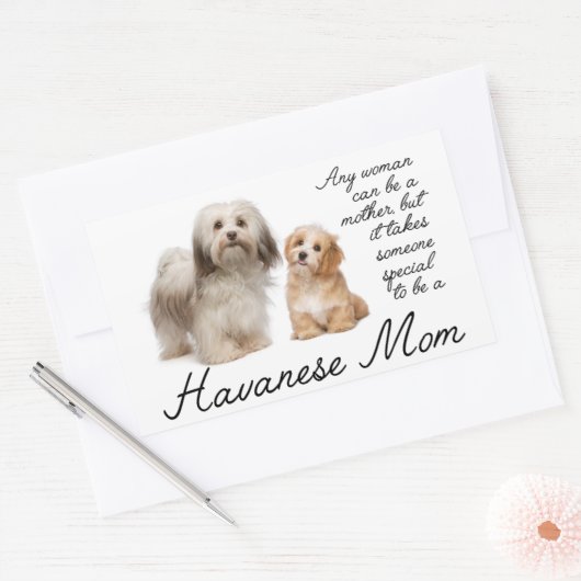 Havanese Mama Stickers (Umschlag)