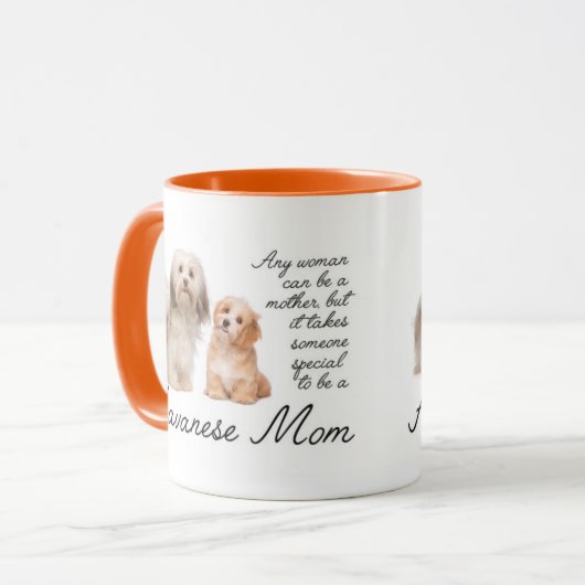 Havanese Mama-Tasse Tasse (Vorderseite Links)
