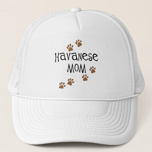Havanese Mama Truckerkappe (Vorderseite)