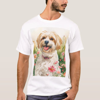 Havanese Men's T - Shirt - Watercolor Dog T-Shirt