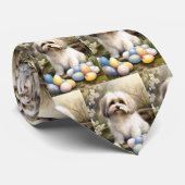 Havanese mit Ostereiern Krawatte (Gerollt)