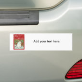 Havanese Mohn Weihnachtsgeschenke und Karten Autoaufkleber (Auf Auto)